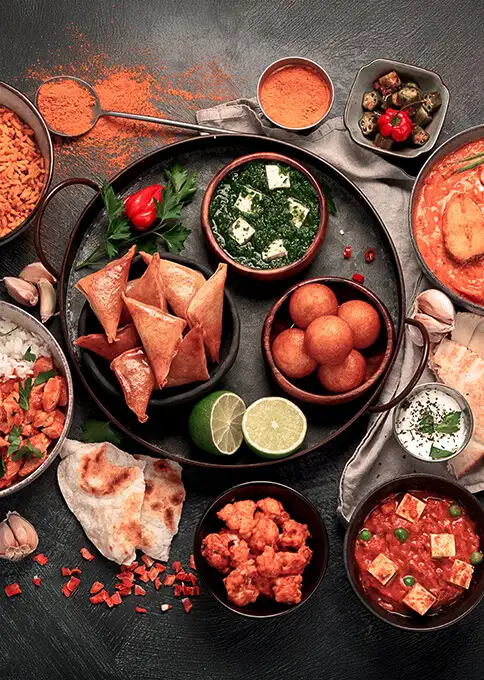 Comida típica de India