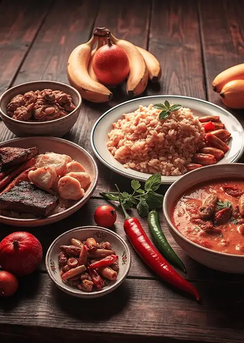Comida típica de Santo Tomé y Príncipe
